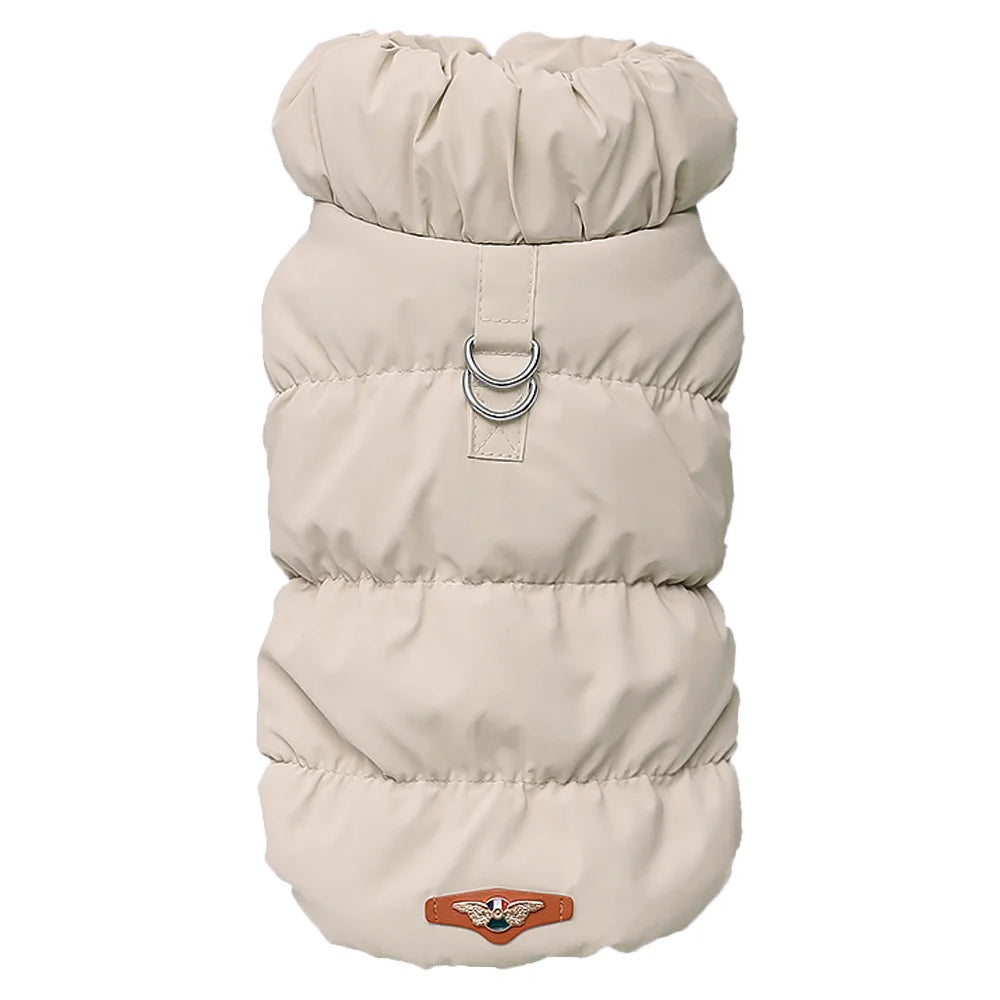 Doudoune chaude et imperméable pour chien - Confort automne/hiver
