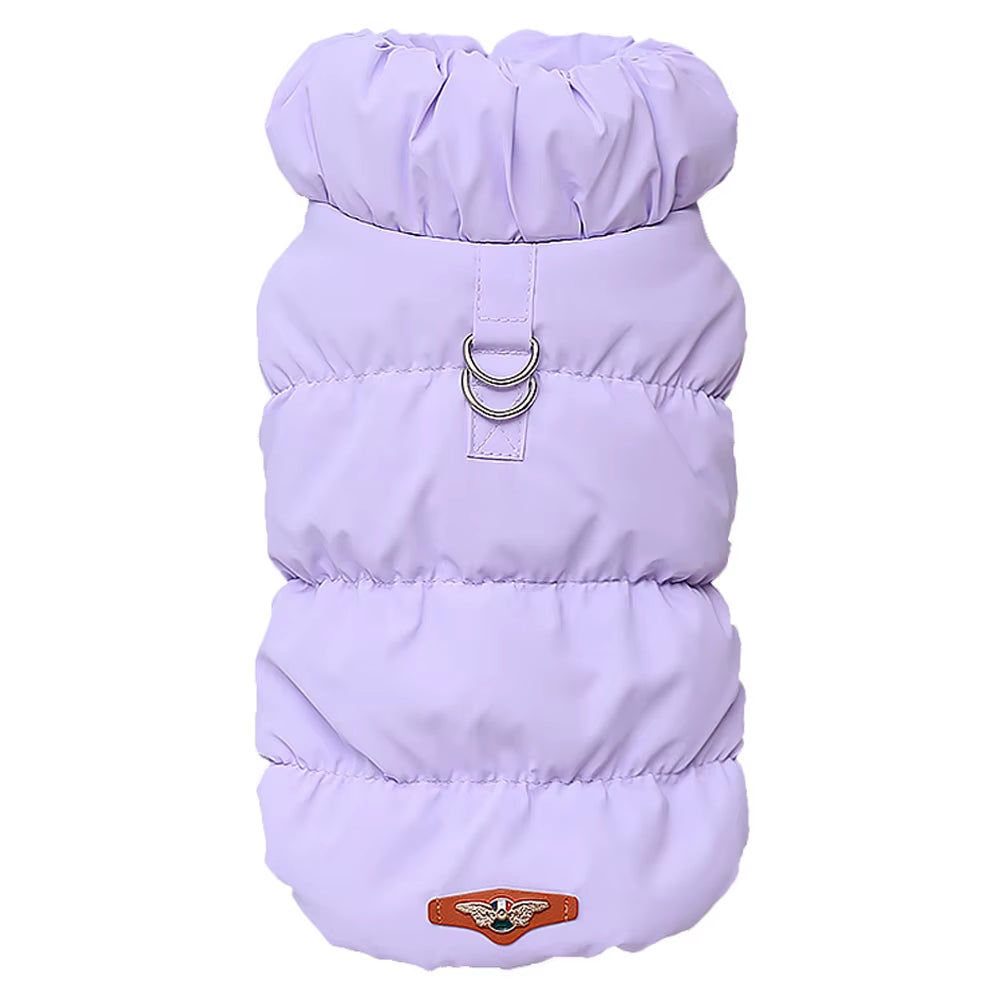 Doudoune chaude et imperméable pour chien - Confort automne/hiver